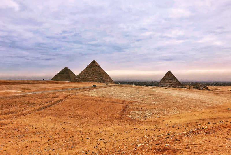 The Great Pyramids in Egypt