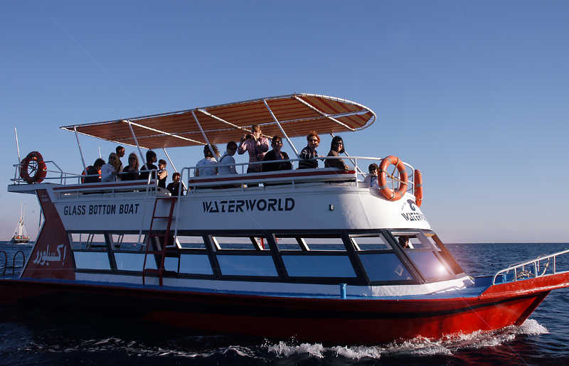 A boat trip in Taba Heights