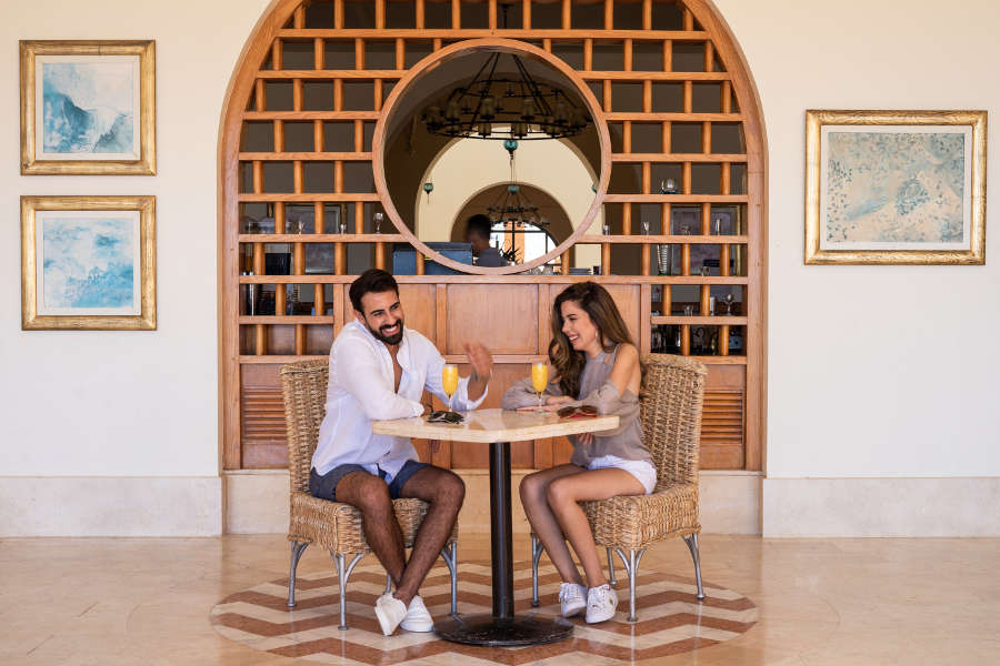 Lobby Bar at Strand Beach Resort Taba Heights Sinai Egypt